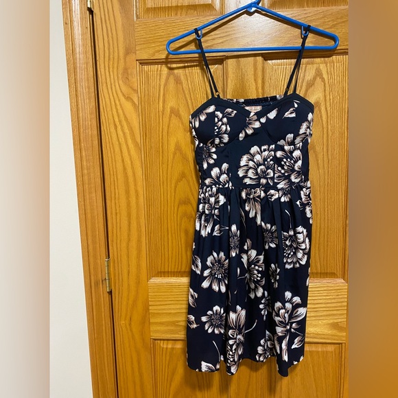 Band of Gypsies Dresses & Skirts - Band of Gypsies Boho Mini Dress - Blue/White/Tan